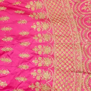 Bridal Lahnga Choli With Dupaatta  REDIMADE