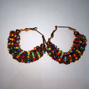 Multi Colour Earrings