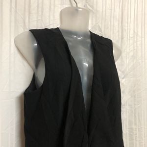 RW & CO.  Oversize Open Longline Slim Waistcoat