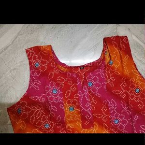 Sleeve Less Kurti Fr Women