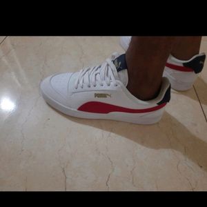 Puma White Premium Sneakers