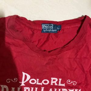 Red T-shirt For Men