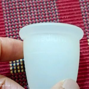 Medium Size Silky Menstrual Cup (Unused )