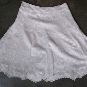 Korean Style Skirt ( White)