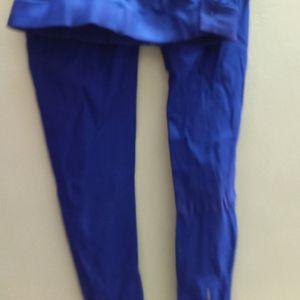 Blue Colour Jeggings