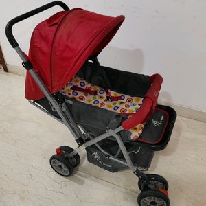 R For Rabbit Foldable Stroller With Mosquito Net