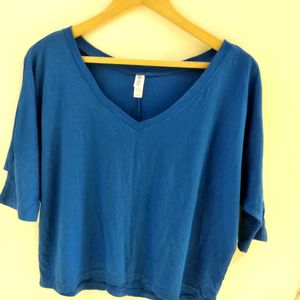 Beautiful Blue Crop Top