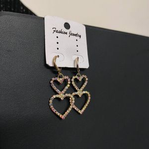 Heart Drop Earrings 🤍