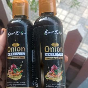 5 New Bottle's Herbal Onion Hair Oil