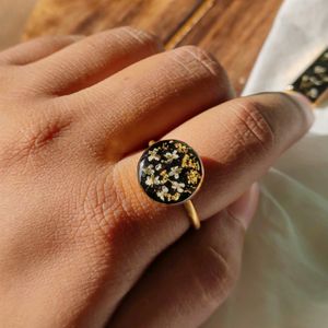 Floral Resin Ring🌼