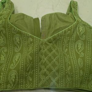 New Chikankari Padded Blouse