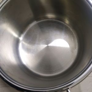 KORKMAZ MEGA LINE STAINLESS WIDE POT WITH LID