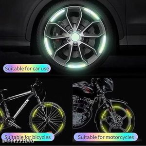 20PCS Reflective Car Wheel Sticker, Bike Sticker