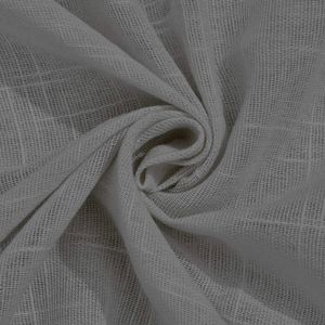 9 Feet Linenwalas Grey Curtains - Pack Of 8