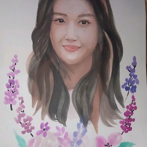 True Beauty Star - Moon Ga Young Painting