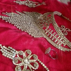 Silver Daimond Jewellery Set