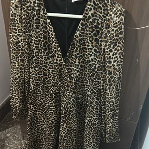 Animal Print Dress