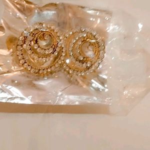 Beautiful Earrings Tops Jhumka For Weding Partwear