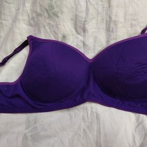 Purple Padded Bra