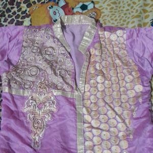 Only Semi Stiched Kurti.