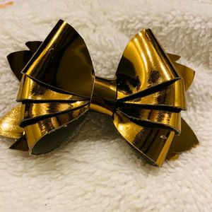 It's A Golden Cute Hairbow Clip