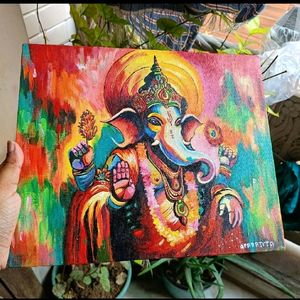 Ganesh Ji Art Painting ✨️😍❤️🥰