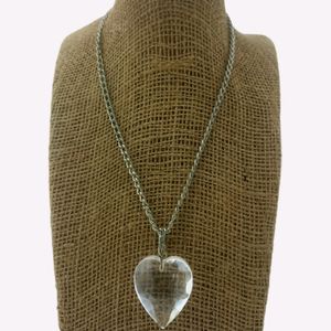 Beautiful Acrylic Heart Shape Pendent Necklace