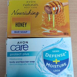 Avon Naturals Nourishing & Care Bar Soap Pack of 2