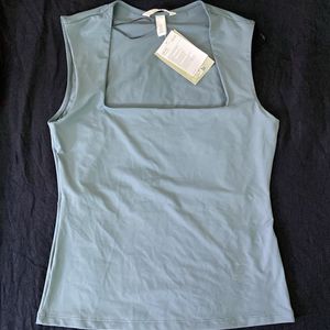 H&M Square-neck jersey top