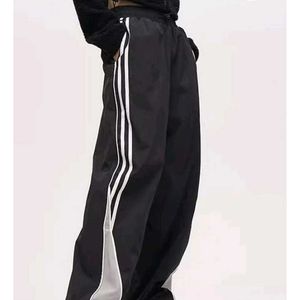 Parachute Striped Pants/ Track Pants Unisex