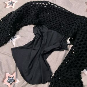 Mesh Bolero Shrug