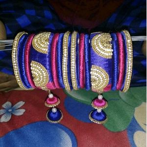 Bridal Therad Bangal Set