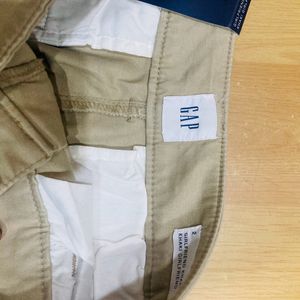 Gap NWOT GIRLFRIEND Khaki Trousers For Women