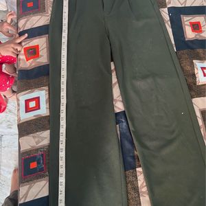 OLIVE GREEN TROUSER