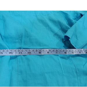 Women Kurta Sky Blue