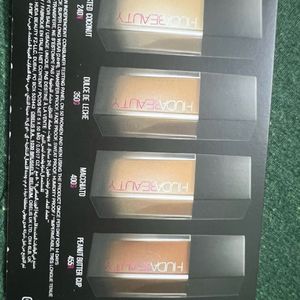 Huda Beauty Foundation Sample Card