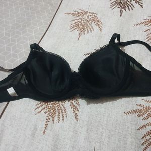 Padded Black Bra