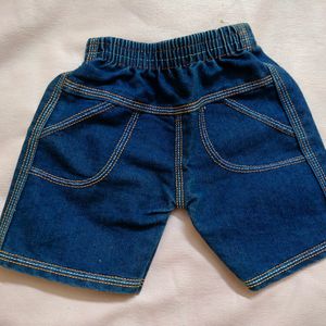 Denim Shorts For Babies