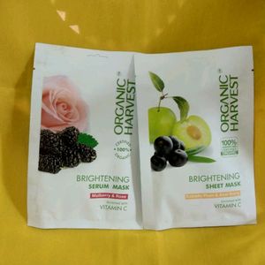 Organic Harvest Brightening Sheet Mask Combo🥳 ❤