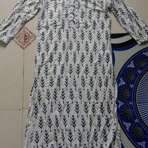 White Kurti