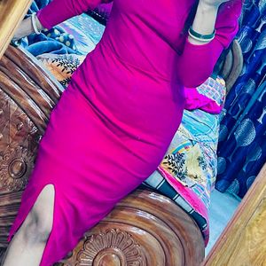 Pink Bodycon Dress