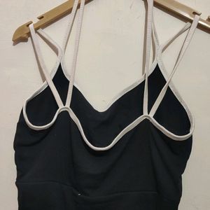 Black Padded Sports Bra For Girl Or Woman 36 Bus