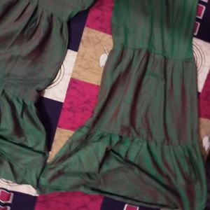 AVSAR- SHARA SET (Without Dupatta) GREEN