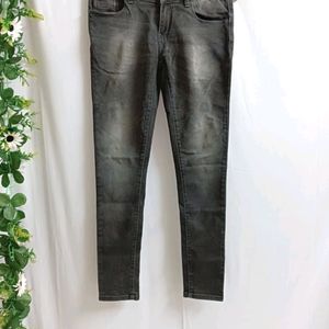 Charcoal Skinny Jeans For Women