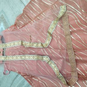 Lehnga Choli With Shrug For Girls