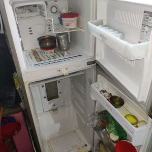 Double Door Fridge Grey