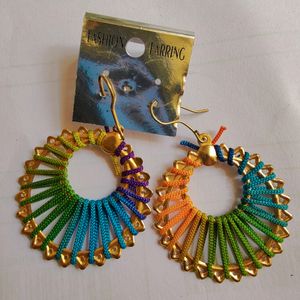 Women Earrings & Beads Chain