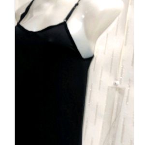 Black Fitted Top For women's