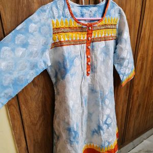 Short A-Line Cute Kurti