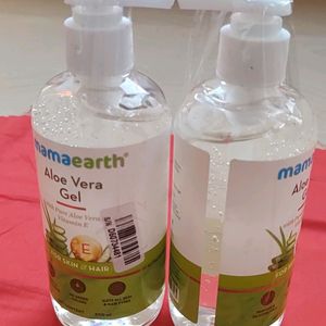 Pack Of 2 Mamaearth Aloe Vera Gel